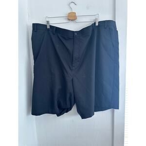 GRANDSLAM Men's Black Polyester Golf Shorts | Size 52